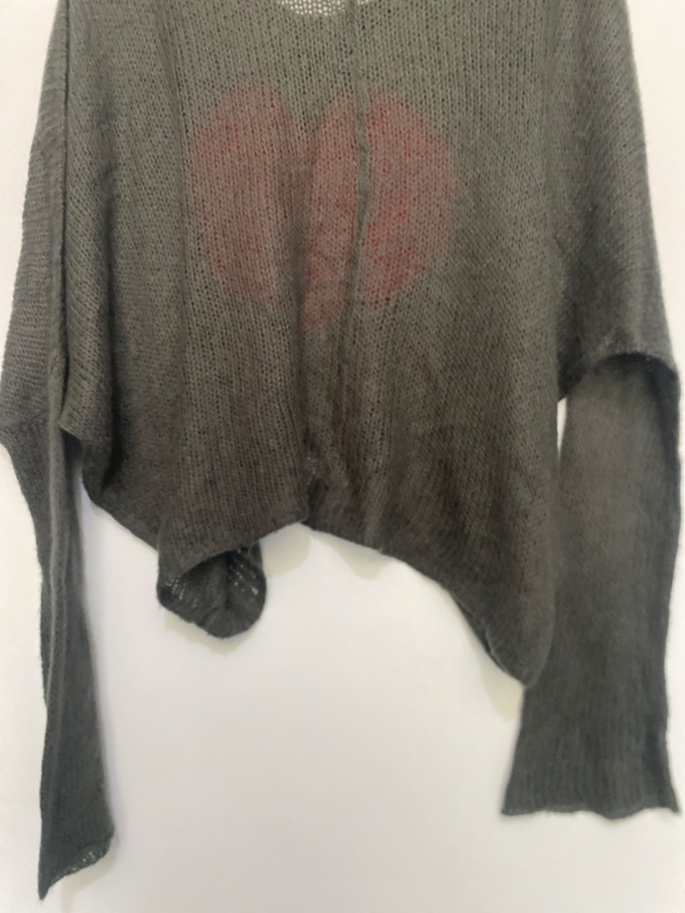 Wooden Ships M/L Heart Knit Sweater - Picture 10 of 10